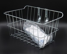 WALD 1352 Medium Plus cestino portapacchi anteriore 26"/27,5"/28" 700c - NUOVO argento
