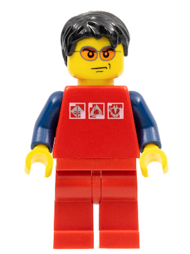 Lego camicia rossa con - camicia, 3
