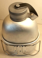 BORRACCIA MILITARE-IN ALLUMINIO CON GAVETTINO -NUOVO-FONDO DI MAGAZZINO