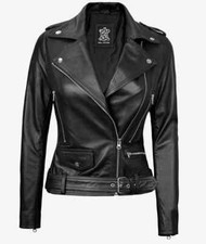 Giacca Moto Pelle Donna