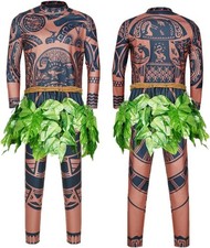 Costume cosplay uomo Maui