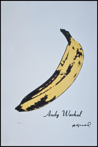 Andy warhol banana 57 - 57, x
