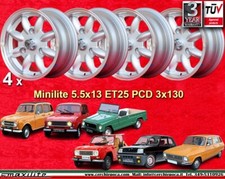 4 Cerchi Lega Renault R4 R5 R6