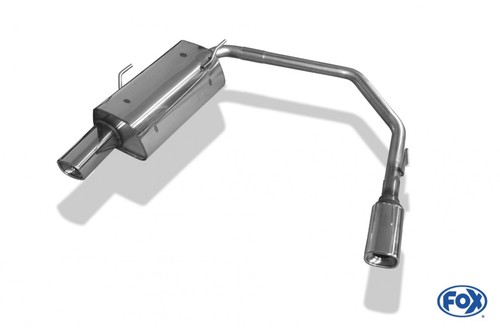 Silenziatore sportivo duplex