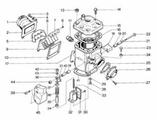 HUSQVARNA 240 250 CR WR XC