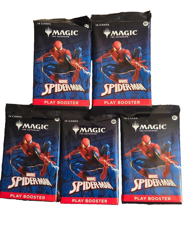 Mtg spider man play - mtg, booster
