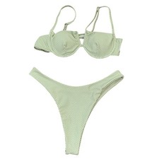 Micro bikini donna verde