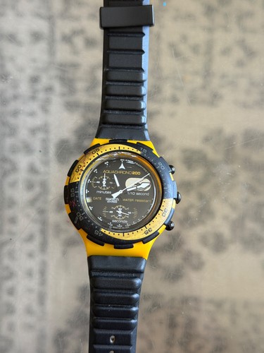 Vintage swatch aqua chrono - swatch,