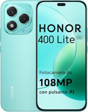 Cellulare Smartphone Honor 400 Lite 5G 8+256GB 6,7" CON SERVIZI GOOGLE green