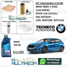 KIT TAGLIANDO 4 FILTRI E OLIO