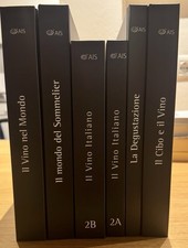 Serie Completa Libri 3 Corsi Sommelier AIS NUOVI