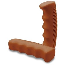 Coppia manopole marrone miele - manopole,