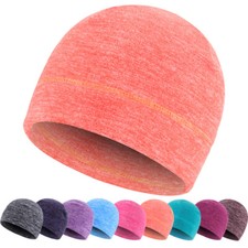 Cappello berretto invernale teschio fodera casco caldo morbido berretto per ciclismo corsa sci