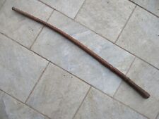 BASTONE FLESSIBILE NERBO DI BUE INTRECCIATO E CUOIO VENTENNIO MARCIA SU ROMA