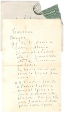 1927 TERAMO Lettera padre