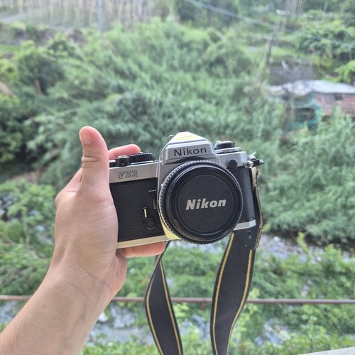Nikon fe2 silver - fe2, +