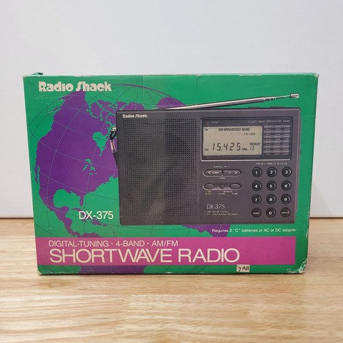 Radioshack 375 radio - dx-375, onde