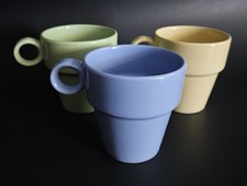 Set di (3) tazzine da caffè