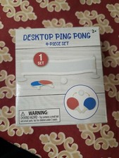Desktop Ping Pong 4 Piece Set