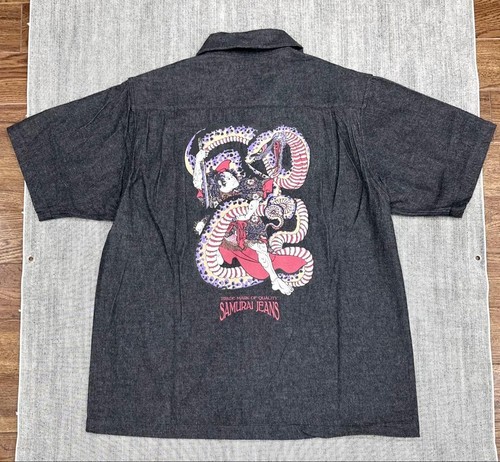 Samurai jeans camicia denim - camicia,