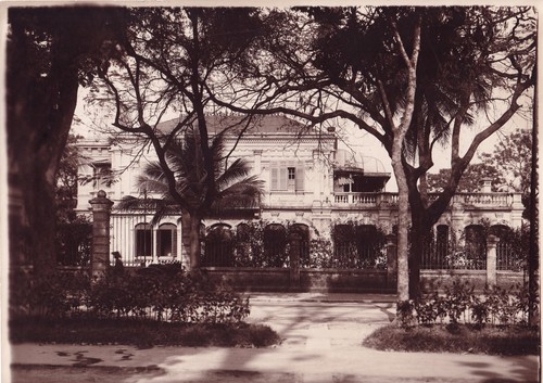 Indochine maison coloniale - indochine,