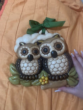 THUN - Formella con due gufi. Come nuova in perfette condizioni