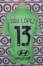 PAU LOPEZ SHIRT ROMA 2019-2020 MAGLIA CALCIO FOOTBALL SOCCER  CAMISETA MAILLOT 