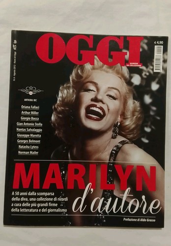 Oggi 2012 marilyn monroe - 6,