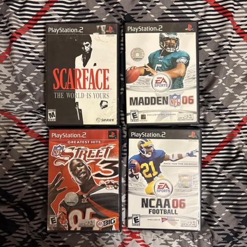 Lot ps2 games scarface - 4,