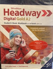 Headway dig.gold A2 - sb/wb + workbook key - Oxford-9780194524377