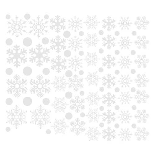 Adesivo natale decorazione - adesivo,