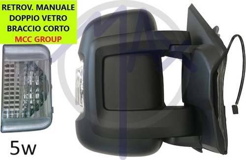 Specchio retrovisore manuale - specchio,