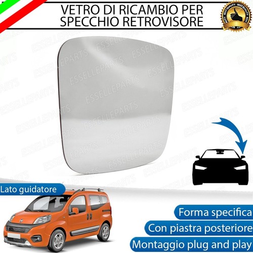 Specchietto fiat qubo vetro - specchietto,