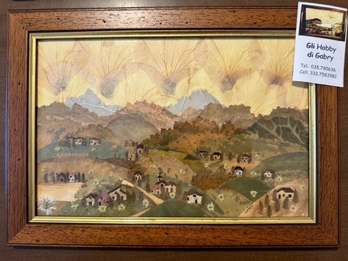 Bellissimo quadro con foglie - bellissimo,