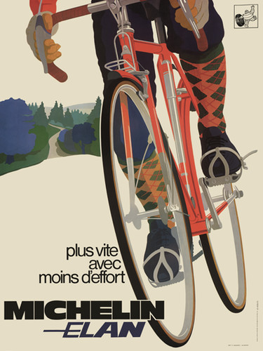 Michelin elan poster - michelin,