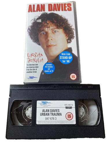 Alan davies urban trauma vhs - alan,