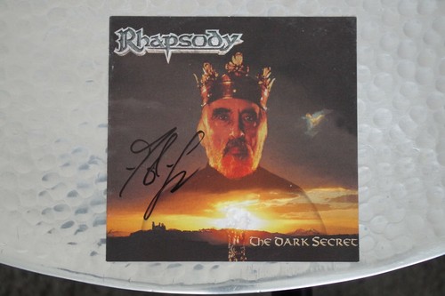 Rhapsody the dark secret cd - rhapsody,