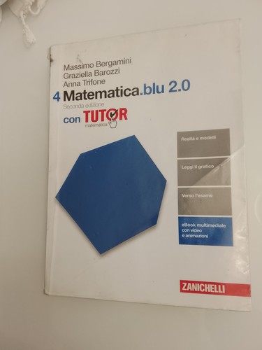 Matematica blu vol 4 con - matematica.blu,