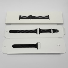 Cinturino originale Apple Watch Nike Sport NERO/NERO 49mm 46mm 45mm 44mm