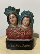 Vecchia statuina in gesso