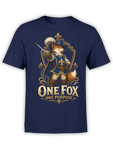 Shirt moschettiere volpe - t-shirt,