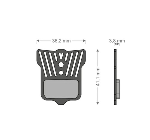 Brenta pastiglie light tech - pastiglie,