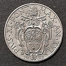 VATICANO PIO XI 20 CENTESIMI