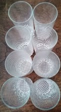 BICCHIERI VETRO 8 PEZZI BAR RISTORANTE CASA