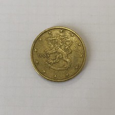 moneta 50 centesimi leone araldico 1999 Finlandia
