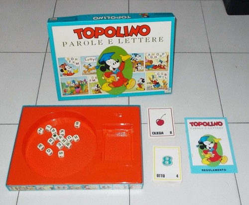 Topolino parole lettere - topolino,