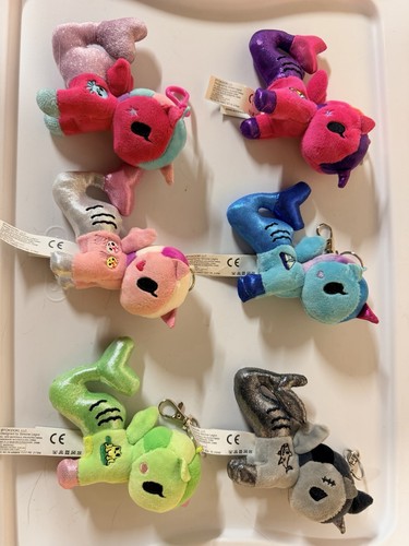 Set portachiavi peluche