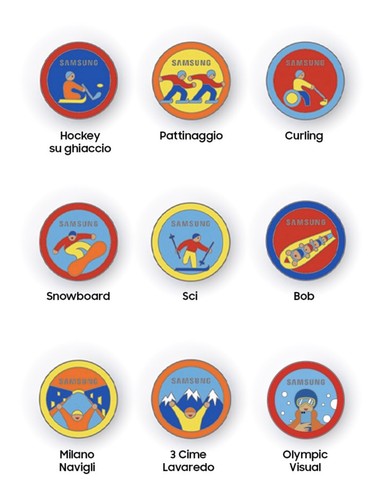 Olympics pins set 9 - -, spille