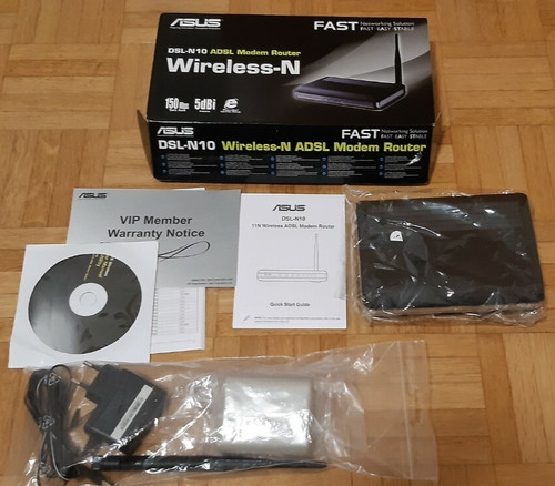 Asus dsl n10 adsl modem - asus, router
