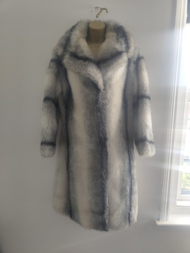Cappotto lungo pelliccia donna